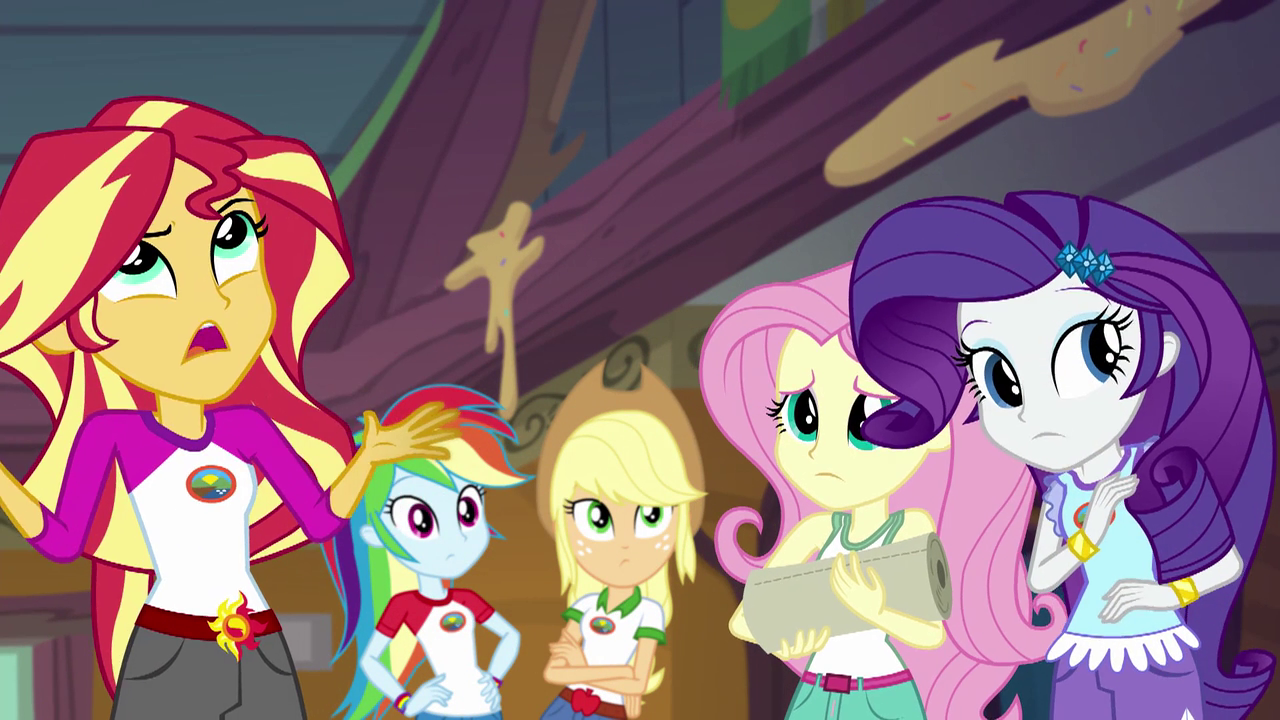 Imagem Sunset Shimmer "enough with the screaming!" EG4.png